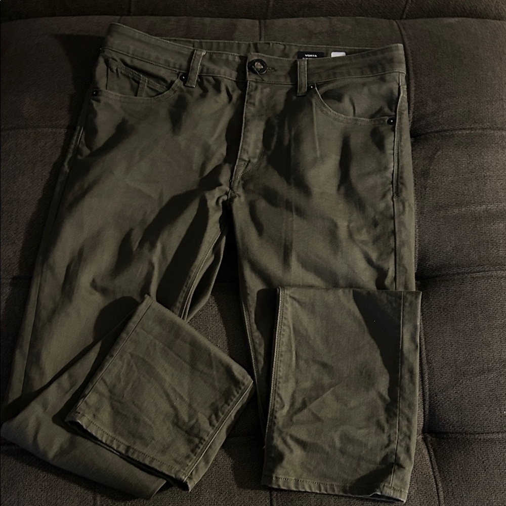 Volcom Men Slim Straight Pants